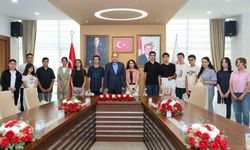 Gülpınar, LGS şampiyonlarını makamında ağırladı