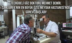 Tecrübeli göz doktoru Meydan Hastanesinde...