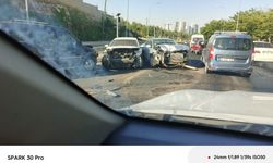 Akabe çıkışı feci kaza!