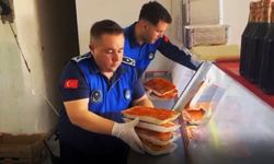 Haliliye’de onlarca kilo bozuk et ele geçirildi