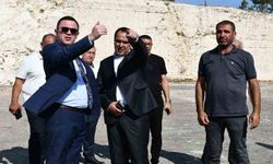 Yeni Adliye binasının inşaatını incelediler