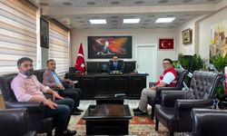 Hilvan Yerel Eylem Grubu'ndan Kaymakam Zafer Şahin'e Ziyaret