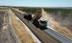 Hilvan’da 5,5 kilometrelik yol yenilendi