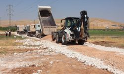 Haliliye'de kırsal yollar için çalışmalar hız kesmeden sürüyor