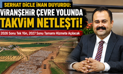 Başkan İnan'dan Viranşehir'e müjdeli haber!
