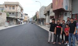 Şeyh Maksut türbe yolu sıcak asfaltla yenilendi