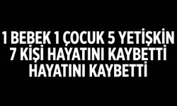 Feci Kaza: Otomobil ile Yolcu Otobüsü Çarpıştı, 7 Ölü, 13 Yaralı