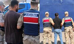 Hırsızlıktan aranan 2 şahıs jandarmadan kaçamadı
