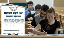 Muhammed Başak bursu başvuruları başladı: Ayrıntılar haberde