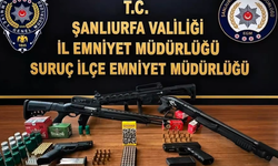 Şanlıurfa’da dev operasyon! 57 silah ve yüzlerce mühimmat ele geçirildi