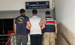 Hırsızlıktan 6 yıl hapis cezası vardı! Jandarma yakayı ele verdi