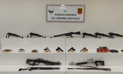 Jandarmadan Viranşehir’de silah ve mühimmat baskını