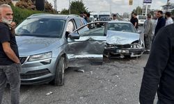 Evren Sanayi yakınlarında kaza!
