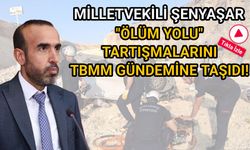 MİLLETVEKİLİ ŞENYAŞAR "ÖLÜM YOLU" TARTIŞMALARINI TBMM GÜNDEMİNE TAŞIDI!