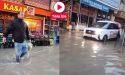 Suruç'ta sağanak yağış etkili oluyor