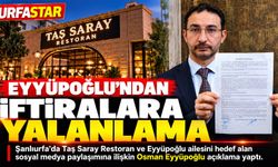 Eyyüpoğlu’ndan İftiralara Yalanlama