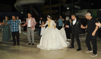 Sınırda muhteşem düğün