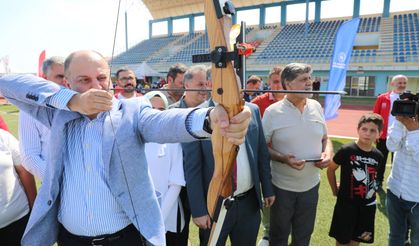 Okçuluk turnuvası sona erdi..