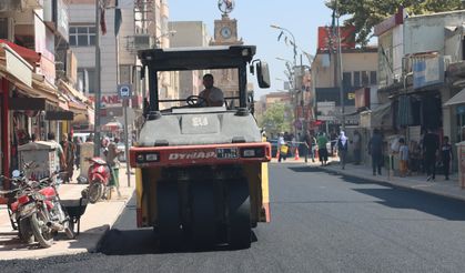 Büyükşehir’in asfalt atağı ile Viranşehir’in çehresi değişti
