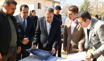 Vali Şıldak Birecik'te incelemelerde bulundu