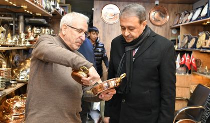 Çarşı esnafından Vali Şıldak'a sıcak karşılama
