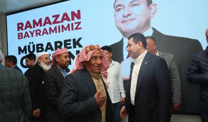 Harranda coşkulu bayramlaşma...