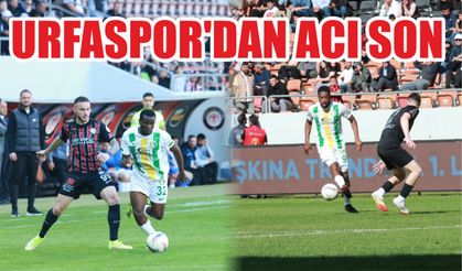 Şanlıurfaspor 2. Lig’e düştü: Mucize Gerçekleşmedi