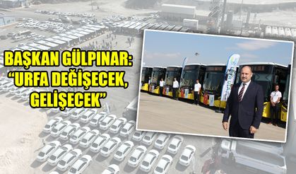 Büyükşehir, 368 milyon TL'lik yatırımla 93 aracı hizmet filosuna kazandırdı
