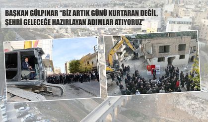 Başkan Gülpınar ilk kepçeyi vurdu! Büyük dönüşüm başladı