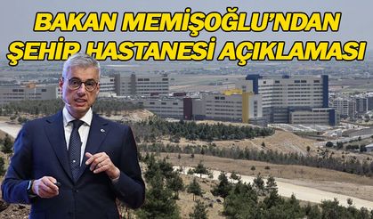 Şanlıurfa Şehir Hastanesi ile ilgili sıcak gelişme