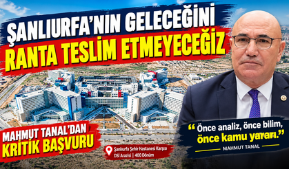 Milletvekili Tanal’dan 400 Dönümlük DSİ Arazisi İçin Kritik Başvuru