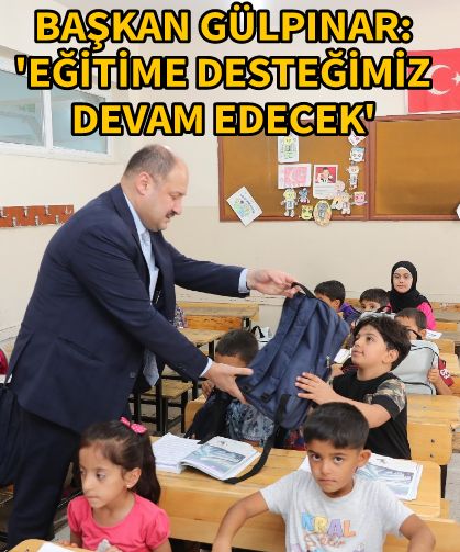 Şanlıurfa Büyükşehir'den eğitim desteği