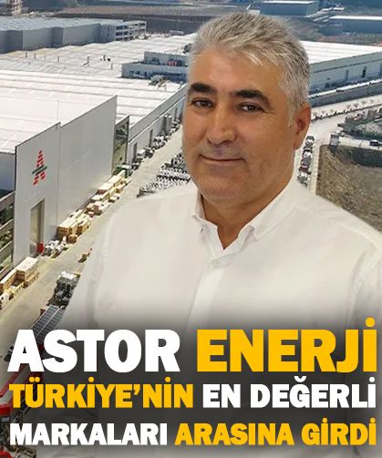 Astor Enerji'den bir büyük başarı hikayesi daha...