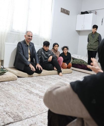 Eyyübiye'de yetimlerin yüzü gülüyor