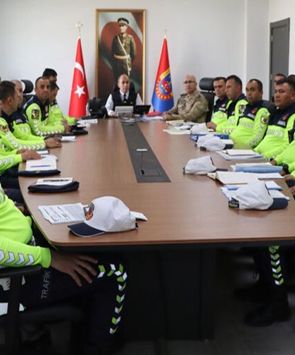 Urfa İl Jandarma'da kritik toplantı...