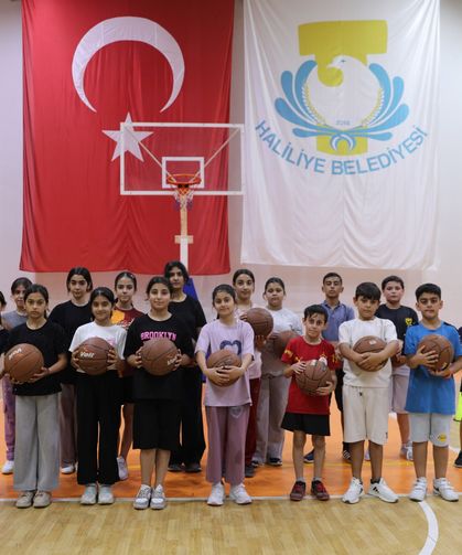 Haliliye Belediyesi geleceğin basketbolcularını yetiştiriyor
