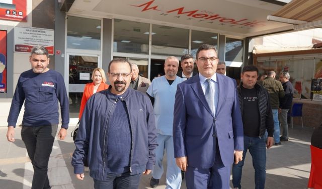 Urfa Vergi Dairesi Başkanı Tekin'den Metrolife'ye ziyaret
