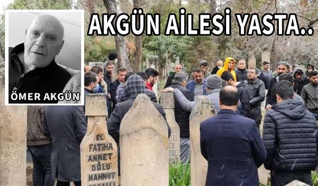 Akgün ailesini yasa boğan ölüm!