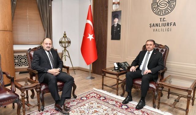 Başkan Gülpınar Vali Şıldak'ı ziyaret etti