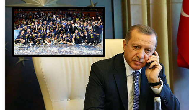 Erdoğan’dan Fenerbahçe’ye Tebrik