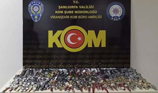 Viranşehir’de kaçakçılara operasyon!