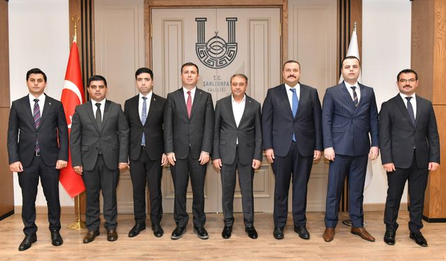 Vali Şıldak Urfa'ya atanan isimlere başarılar diledi