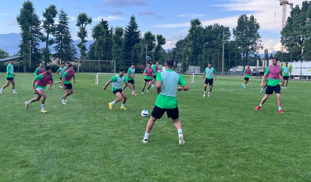 Urfaspor sıkı çalışıyor