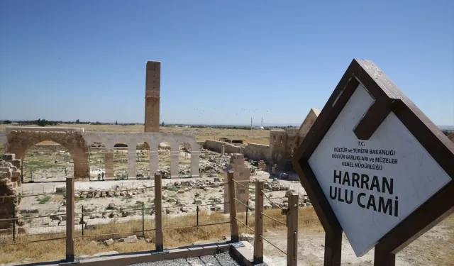 Harran'da restore edilen cami ziyarete açıldı