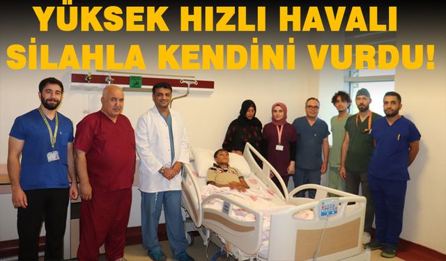 Kalp boşluğuna giren mermi Harran Tıp'ta çıkarıldı