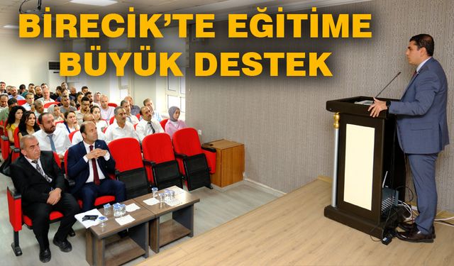 Kaymakam Gürbüz'den olağan toplantı