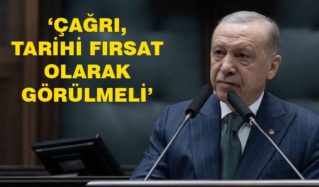 Erdoğan Bahçeli'ye destek verdi...