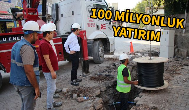 Dedaş Urfa'da kesintilerin önüne geçmek için uğraşıyor