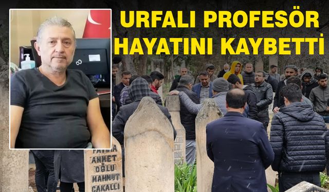 Urfalı profesör hayatını kaybetti