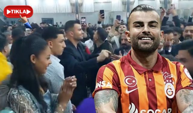 Galatasaraylı Futbolcu Urfa'daki düğünde halay çekti